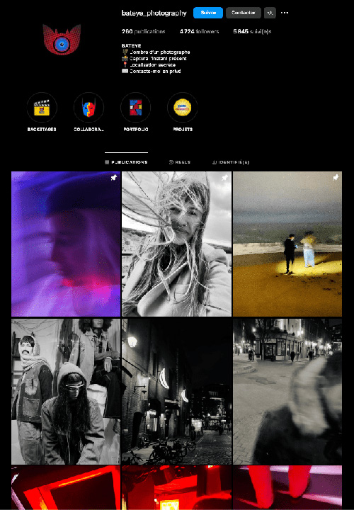 Feed - Instagram - Bataye photographe Grenoble
